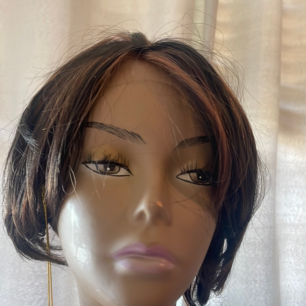 Synthetic hair wig fashion source wig model 3010 color f1b-30